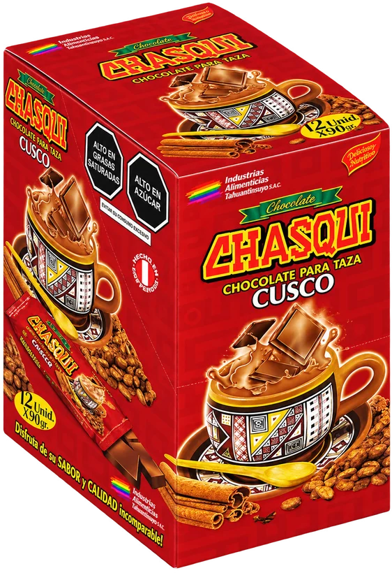 Chasqui Chocolate para taza 90 g